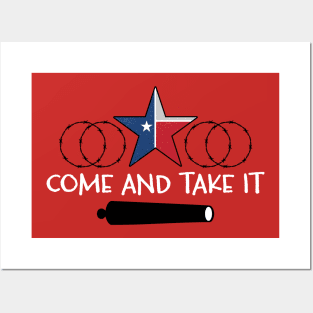 come and take it Posters and Art